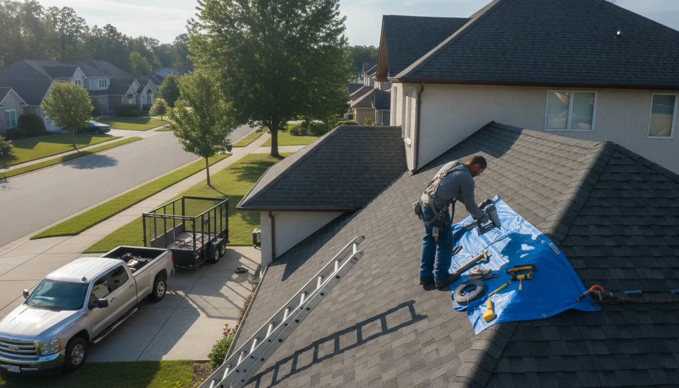 Roofing in Swain